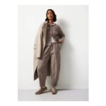 Neutral Soft Touch Barrel Leg Co-Ord Joggers L