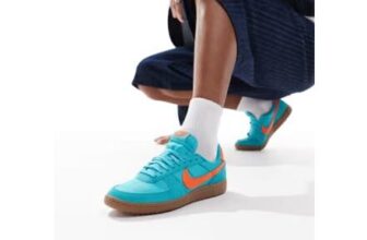 Nike Field General Unisex Trainers in Blue and Orange