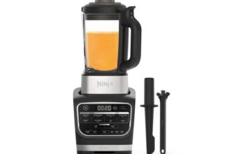 Ninja Foodi Blender & Soup Maker, 10 Auto-iQ Programs, 1.7L Glass Jug