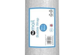 Nu: Mail Bubble Wrap Roll Small 5m x 30cm Protective Packaging