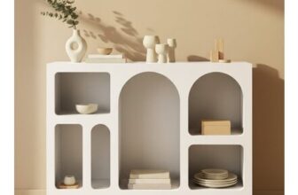 OHS Arch Display Sideboard – White