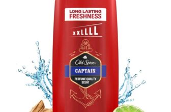 Old Spice Captain Shower Gel & Shampoo for Men 675 ml, 3-in-1 Body-Hair-Face Wash