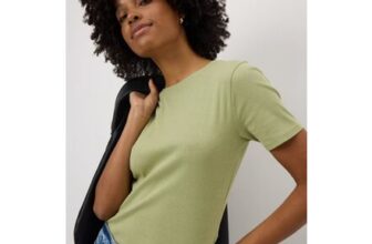 Olive Fitted T-Shirt