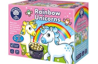 Orchard Toys Rainbow Unicorns Memory Matching Game for Kids