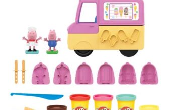 Play-Doh Peppas Ice Cream Playset with Ice Cream Truck