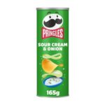 Pringles Sour Cream & Onion Sharing Crisps 165g