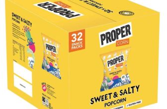 Proper Corn Popcorn Sweet & Salty Mixed Case, 32 x 14g In Store