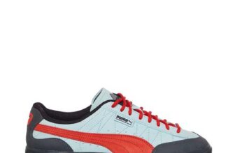 Puma Clyde Rubber PAM Trainer Light Aqua Warm Earth