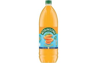 ROBINSONS Double Concentrate 1.75litre – Apple &Blackcurrant /Orange – Lidl plus price