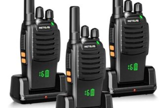 Retevis H777H Walkie Talkies for Adults, Two Way Radio with Screen, Rechargeable