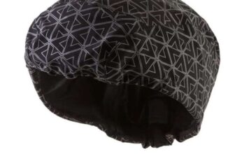 SEALSKINZ Halo Waterproof LED Helmet Cover (Black/Reflective Print)