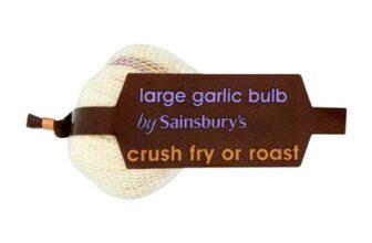 Sainsburys Large Garlic