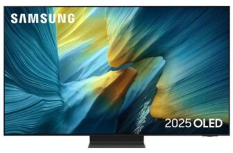 Samsung QE65S95F 65 inch QD- OLED Glare Free 4K Ultra HD HDR Smart TV Infinity – After Cashback £1529.15