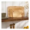 Set of 3 Bamboo Non Slip Cutting Board