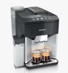 Siemens TQ513GB1 EQ500 Bean to Cup Coffee Machine, Piano Black