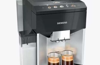 Siemens TQ513GB1 EQ500 Bean to Cup Coffee Machine, Piano Black
