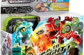 Silverlit Biopod Kombat, Fun to Build and Battle Electronic Creature Robots, Terrifying Noises and LED Effects, 2 Robots and 2 Battle Stations Included, 20 Parts to Build, Children 5