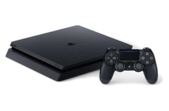 Sony PlayStation 4 Slim – 1 TB – Black – Refurbished Very Good – With Code (UK Mainland) – Sold By musicMagpie Shop