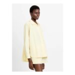 Stripe Relaxed Popover Shirt