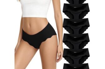 TDONE Low Rise Seamless Knickers for Women, 6 Pack