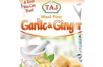 Taj Mixed Puree Garlic & Ginger (400 G)