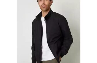 Threadbare Zip up Harrington Jacket