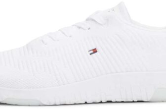 Tommy Hilfiger Mens Corporate Knit Rib Runner Trainers (Sizes 7-11) Free Delivery