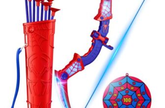 Toy Bow Arrow with Red & Blue LED Lights