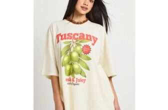 Tuscany Olive Printed T-Shirt