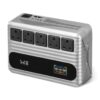 UPS Power Supply 850VA/480W Battery Backup & Surge Protector for Router and Computer with Smart LCD Display – Metallic Silver