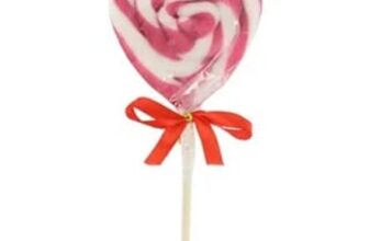 Valentines Candy Heart Lollipop – Strawberry