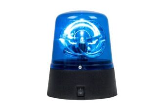 ValueLights Eastwood Blue LED Rotating Police Warning Light