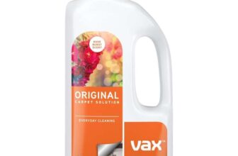 Vax Original Carpet Cleaner Concentrate 1 Litre Rose Burst Scent (UK Mainland) – Sold by Vax Outlet Store
