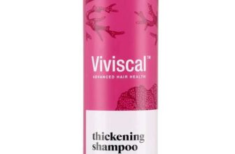 Viviscal Thickening Shampoo for Naturally Thicker & Fuller Looking Hair – With Biotin, Keratin & Marine Collagen Extract – Paraben Free