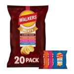 Walkers Meaty Variety Multipack Crisps 20 X 25g