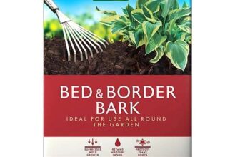 Westland Bed & Border Brown Bark Chippings 50L – Free C&C Only