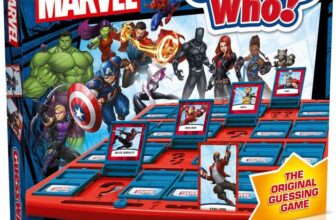 Winning Moves Marvel Guess Who Board Game, The Avengers, Guardians of the Galaxy and Wakanda forces including Hulk, Iron Man, Black Panther
