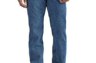 Wrangler Herren Authentics Mens Classic Relaxed Fit Flex Jeans W32 L30