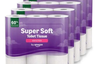 by Amazon Super Soft Toilet Tissue, 3-ply, 45 Rolls (£16.40 / £15.49 S&S)