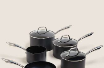 5 Piece Hard Anodised Pan Set – Free C&C