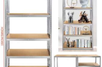 5 Tier Heavy Duty Galvanised Adjustable Shelf Racking Unit Storage ( Upto 875KG load ) 76p creditZhitaozhang Tool Store(UK)