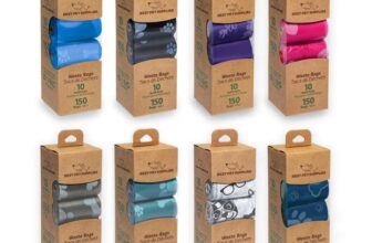 Best Pet Supplies Dog Poop Bags (4 x 150 Bags)