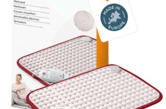 Beurer HK Comfort Heat Pad, Flexible Warming Electric Heating Pad Automatic Switch-off, 100 Watts