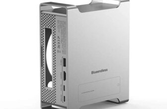 Blueendless For Mac Mini M4 Stand & Hub with 10Gbps USB 3.2 USB 2.0 SD TF M.2 NVME Enclosure Welcome deal Shenzhen Blueendless