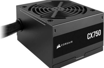 CORSAIR CX750 80 PLUS Bronze Non Modular Low-Noise ATX 750 Watt Power Supply (Black)