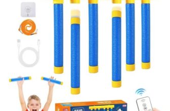 Catching Sticks Training Game – Adjustable 3-Speed Reaction Toy (Blue)