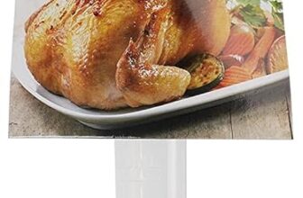 Chef Aid Traditional Baster, Essential Kitchen Gadget for Basting While Roasting to Keep you Roasted Meats Suculent, Made with BPA free Plastic with Measurements White
