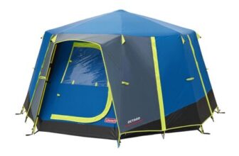 Coleman Octago 3-Person Waterproof Dome Tent with Groundsheet