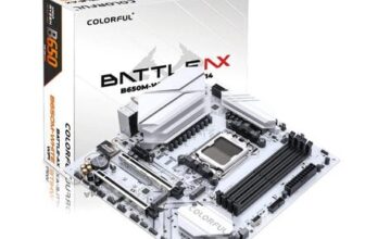 Colorful Battle-AX B650M-WHITE WiFi V15 Motherboard, M-ATX