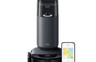 Eufy Omni S1 Robot Vacuum with Mop, 7000Pa, Alexa, Wi-Fi